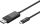 Kabel USB 3.1 C->DP  S/S  1,2m schwarz, 4k*2k@60Hz