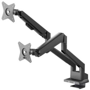 GOOBAY Doppel-Monitorhalterung 17-32,max.9kg,Snap-in-Montage