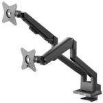 GOOBAY Doppel-Monitorhalterung 17-32,max.9kg,Snap-in-Montage