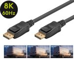 Goobay 74778 DisplayPort-Kabel 2 m Schwarz