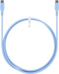 Goobay 77741 USB Kabel USB 2.0 1,5 m USB C 0,48 Gbit/s 60 W Blau