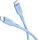 Goobay 77741 USB Kabel USB 2.0 1,5 m USB C 0,48 Gbit/s 60 W Blau