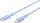 Goobay 77741 USB Kabel USB 2.0 1,5 m USB C 0,48 Gbit/s 60 W Blau