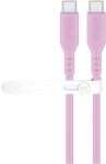 Goobay 77746 USB Kabel USB 2.0 1,5 m USB C 0,48 Gbit/s 60 W Pink