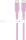 Goobay 77746 USB Kabel USB 2.0 1,5 m USB C 0,48 Gbit/s 60 W Pink