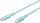 Goobay 77744 USB Kabel USB 2.0 1,5 m USB C 0,48 Gbit/s 60 W Türkis