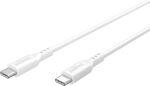 Goobay 77743 USB Kabel USB 2.0 1,5 m USB C 0,48 Gbit/s 60 W Weiß