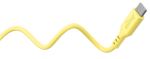 Goobay 77742 USB Kabel USB 2.0 1,5 m USB C 0,48 Gbit/s 60 W Gelb