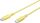 Goobay 77742 USB Kabel USB 2.0 1,5 m USB C 0,48 Gbit/s 60 W Gelb