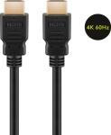 Goobay 61160 HDMI-Kabel 3 m HDMI Typ A (Standard) Schwarz