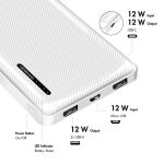 LogiLink PA0328WRF Powerbank 10000 mAh Weiß