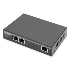 DIGITUS Extender 2-Port Gigabit 4PoE 802.3at 60W