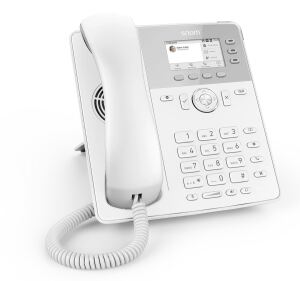 SNOM IP-Telefon D717           weiss 2,7/2xLAN/6xSIP/USB