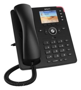 SNOM IP-Telefon D713         schwarz
