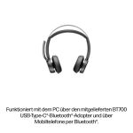 HP Poly Voyager Focus 2 USB-C-C-Headset, für...