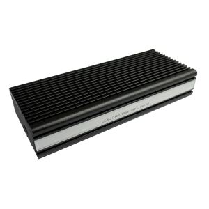 LC-POWER USB-C Gehäuse f.NVMe o.SATA USB3.2 Gen.2x1,RGB