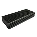 LC-POWER USB-C Gehäuse f.NVMe o.SATA USB3.2 Gen.2x1,RGB