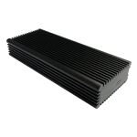 LC-POWER USB-C Gehäuse f.NVMe o.SATA USB3.2 Gen.2x1,RGB