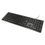 LC-POWER Tastatur KEY-903DE black USB,105 Tasten,QWERTZ