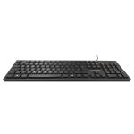 LC-POWER Tastatur KEY-903DE black USB,105 Tasten,QWERTZ