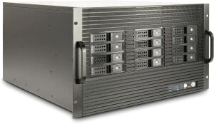 Gehäuse IPC Storage 6U-6520 2x80mm Lüfter,ohne Netzteil