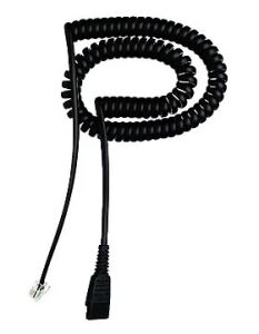 JABRA QD auf RJ10, spiral, 0,5- 2 m