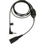 JABRA Kabel f. Alcatel glatt QD auf 3,5mm Klinke mit...