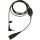 JABRA Kabel f. Alcatel glatt QD auf 3,5mm Klinke mit Rufannahme