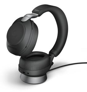 Jabra Evolve2 85 USB-C UC duo Stand BT 10-Mic ANC black