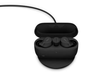 JABRA Evolve2 Buds MS schwarz Wireless/Mikrofon/USB-C