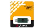 Kingston Technology DataTraveler DuoG2 USB-Stick 256 GB USB Type-A / USB Type-C 3.2 Gen 1 (3.1 Gen 1) Schwarz, Grün
