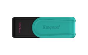 Kingston Technology DataTraveler 128GB Portable USB 3.2 Gen 1 Exodia S (Schwarz/Türkis)
