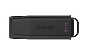 Kingston Technology DataTraveler 64GB Tragbarer USB 3.2 Gen 1 Exodia Schwarz