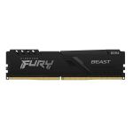 DDR4 64GB KINGSTON FURY Beast 2x32GB KIT, 3200MHz, CL16, retail, BLACK