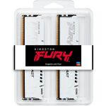 DDR5 64GB KINGSTON FURY Beast 2x32GB KIT,6000MHz, CL30, retail, WHITE