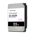 Western Digital Ultrastar DC HC570 Interne Festplatte 22 TB 7200 RPM 512 MB 3.5" Serial ATA III