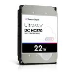 Western Digital Ultrastar DC HC570 Interne Festplatte 22 TB 7200 RPM 512 MB 3.5" Serial ATA III