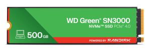 Western Digital Green WD SN3000 NVMe 500 GB M.2 PCI Express 4.0 QLC 3D NAND