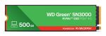 Western Digital Green WD SN3000 NVMe 500 GB M.2 PCI Express 4.0 QLC 3D NAND