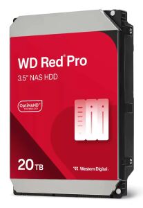 Western Digital Red Pro WD202KFGX Interne Festplatte 20 TB 7200 RPM 512 MB 3.5" Serial ATA III