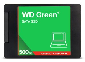 Western Digital Green WDS100T5G0A 500 GB 2.5" Serial ATA III 3D NAND