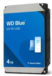 Western Digital WD Blue 3.5-Inch PC HDD Interne Festplatte 4 TB 5400 RPM 128 MB 3.5" Serial ATA III