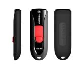 Transcend JetFlash 590 64GB USB-Stick USB Typ-A 2.0 Schwarz