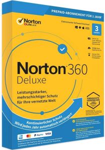 NORTONLIFELOCK 360 Deluxe 5 Dev. ESD Win/Mac,1Jahr,ESD,50GB Cloudspeicher