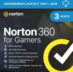 NORTONLIFELOCK 360 f.Gamer 3D. 1Jahr Download,1Jahr,ESD