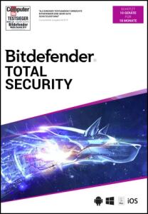 Bitdefender Total Security Antivirus-Sicherheit Voll 1 Lizenz(en)