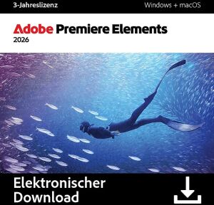 ADOBE Premiere Elements 2026 3Y ESD 3Y Download Code