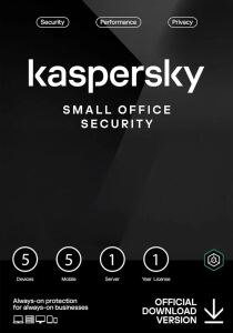 Kaspersky SMALL OFFICE SECURITY 5 UTENTI 1 FS 1 Y 1 Lizenz(en) 1 Jahr(e)