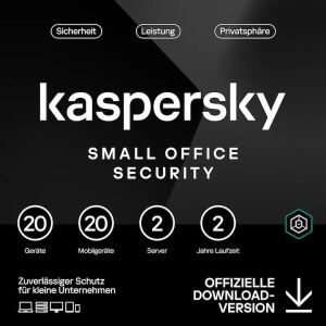 Kaspersky Small Office Security Antivirus-Sicherheit Basis 1 Lizenz(en) 2 Jahr(e)