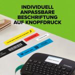 DYMO LabelManager Executive 640 CB tragbarer Etikettendrucker | Kompaktes Beschriftungsgerät mit QWERTZ Tastatur | Bluetooth- und USB-Konnektivität | Kompatibel mit D1 Etiketten